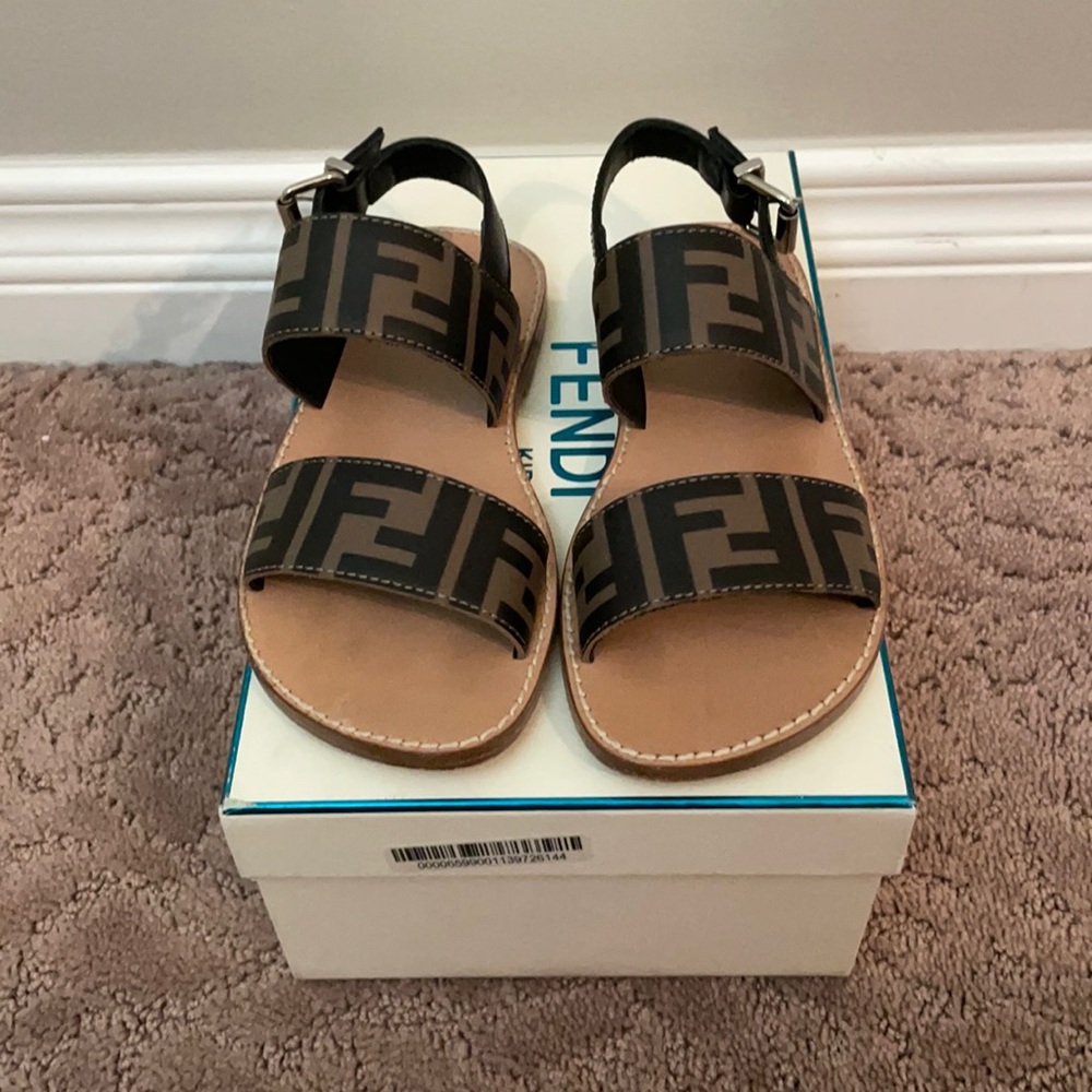 Authentic Fendi Girls Sandals